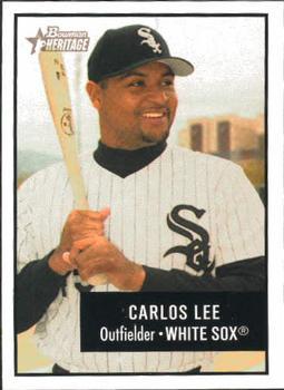 #12 Carlos Lee - Chicago White Sox - 2003 Bowman Heritage Baseball