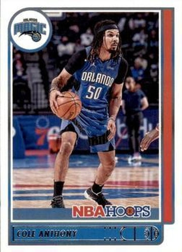 #12 Cole Anthony - Orlando Magic - 2021-22 Hoops Basketball