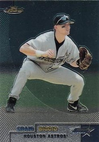 #12 Craig Biggio - Houston Astros - 1999 Finest Baseball