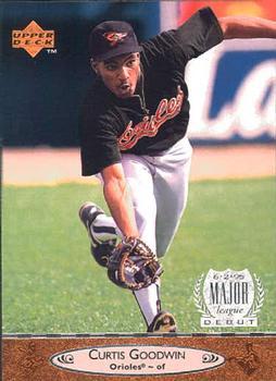 #12 Curtis Goodwin - Baltimore Orioles - 1996 Upper Deck Baseball