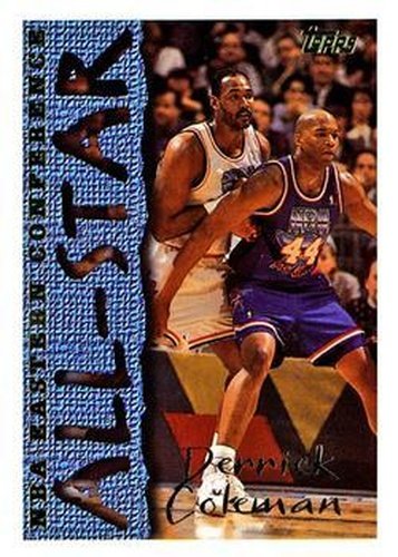 #12 Derrick Coleman - New Jersey Nets - 1994-95 Topps Basketball