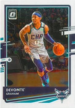 #12 Devonte' Graham - Charlotte Hornets - 2020-21 Donruss Optic Basketball