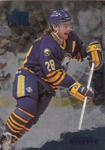 #12 Donald Audette - Buffalo Sabres - 1995-96 Metal Hockey