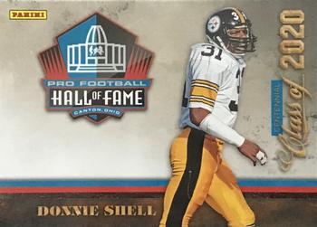 #12 Donnie Shell - Pittsburgh Steelers - 2020 Panini Pro Football Hall of Fame Football