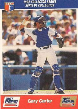 #12 Gary Carter - Montreal Expos - 1992 Diet Pepsi Baseball
