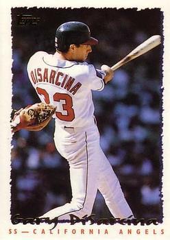 #12 Gary DiSarcina - California Angels - 1995 Topps Baseball