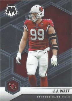 #12 J.J. Watt - Arizona Cardinals - 2021 Panini Mosaic Football