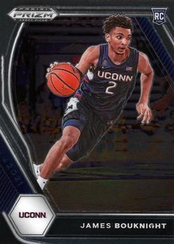 #12 James Bouknight - Connecticut Huskies - 2021 Panini Prizm Collegiate Draft Picks Basketball