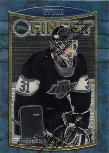 #12 Jamie Storr - Los Angeles Kings - 1994-95 Finest Hockey