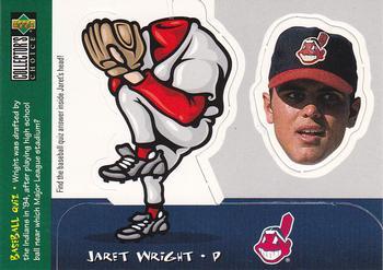 #12 Jaret Wright - Cleveland Indians - 1998 Collector's Choice - Mini Bobbing Heads Baseball