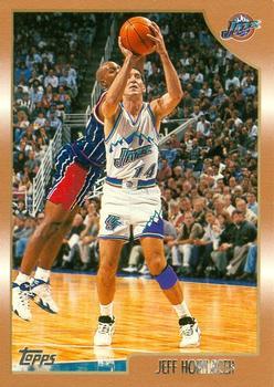 #12 Jeff Hornacek - Utah Jazz - 1998-99 Topps Basketball