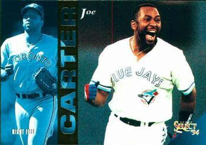 #12 Joe Carter - Toronto Blue Jays - 1994 Select Baseball