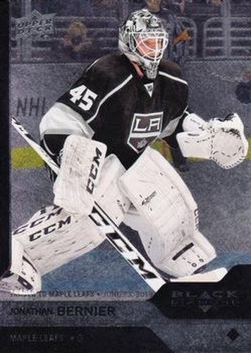 #12 Jonathan Bernier - Toronto Maple Leafs - 2013-14 Upper Deck Black Diamond Hockey