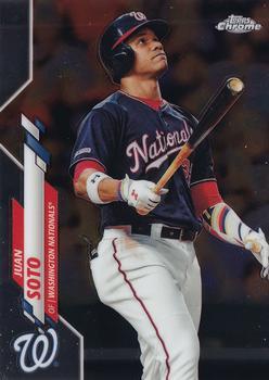 #12 Juan Soto - Washington Nationals - 2020 Topps Chrome Baseball