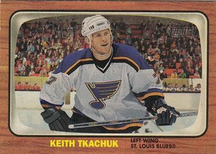 #12 Keith Tkachuk - St. Louis Blues - 2002-03 Topps Heritage Hockey