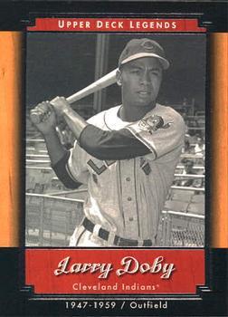 #12 Larry Doby - Cleveland Indians - 2001 Upper Deck Legends Baseball