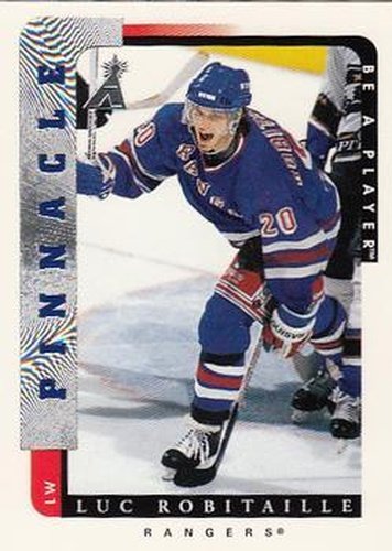 #12 Luc Robitaille - New York Rangers - 1996-97 Pinnacle Be a Player Hockey