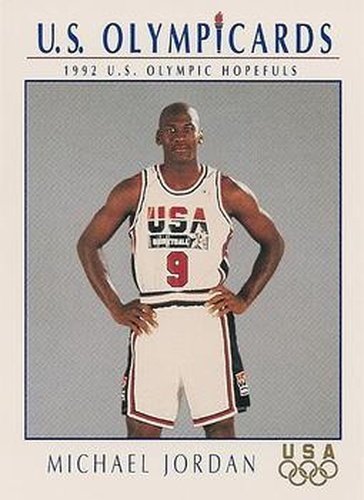 #12 Michael Jordan - USA - 1992 Impel U.S. Olympic Hopefuls