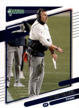 #12 Mike Vrabel - Tennessee Titans - 2021 Donruss Football