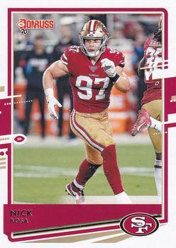 #12 Nick Bosa - San Francisco 49ers - 2020 Donruss Football