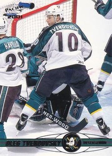 #12 Oleg Tverdovsky - Anaheim Mighty Ducks - 2000-01 Pacific Hockey