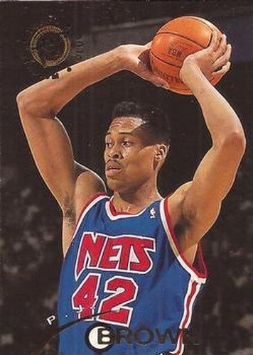 #12 P.J. Brown - New Jersey Nets - 1994-95 Stadium Club Basketball