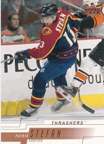 #12 Patrik Stefan - Atlanta Thrashers - 2000-01 Upper Deck Hockey