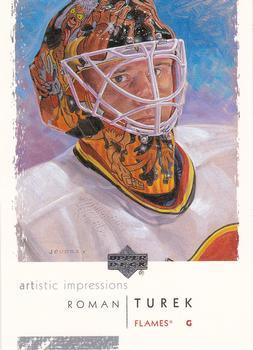 #12 Roman Turek - Calgary Flames - 2002-03 UD Artistic Impressions Hockey