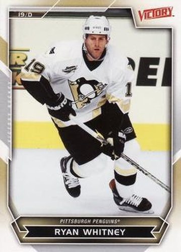 #12 Ryan Whitney - Pittsburgh Penguins - 2007-08 Upper Deck Victory Hockey