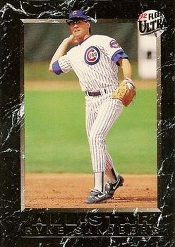 #12 Ryne Sandberg - Chicago Cubs - 1992 Ultra Baseball - All-Stars