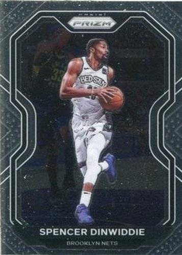 #12 Spencer Dinwiddie - Brooklyn Nets - 2020-21 Panini Prizm Basketball