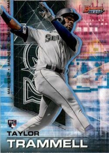 #12 Taylor Trammell - Seattle Mariners - 2021 Bowman's Best Baseball