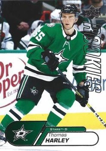 #12 Thomas Harley - Dallas Stars - 2020-21 Upper Deck NHL Star Rookies Box Set Hockey