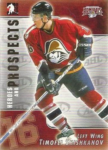 #12 Timofei Shishkanov - Milwaukee Admirals - 2004-05 In The Game Heroes and Prospects Hockey