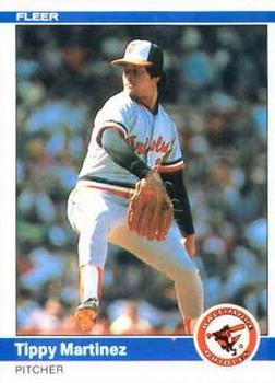 #12 Tippy Martinez - Baltimore Orioles - 1984 Fleer Baseball