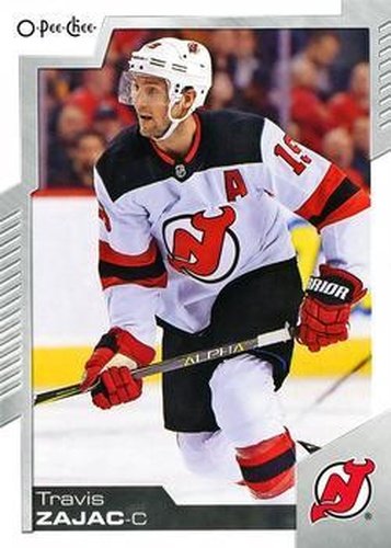 #12 Travis Zajac - New Jersey Devils - 2020-21 O-Pee-Chee Hockey