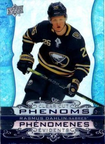#CC-12 Rasmus Dahlin - Buffalo Sabres - 2020-21 Upper Deck Tim Hortons Hockey - Clear Cut Phenoms