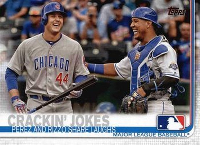 #12 Crackin' Jokes - Chicago Cubs / Kansas City Royals - 2019 Topps Baseball