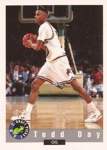 #12 Todd Day - Arkansas Razorbacks - 1992 Classic Draft Basketball