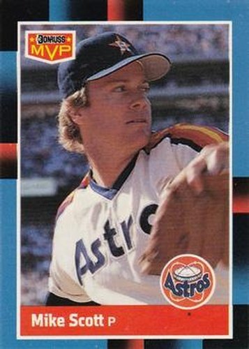 #BC-12 Mike Scott - Houston Astros - 1988 Donruss Baseball - Bonus MVP's