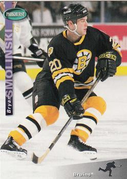 #12 Bryan Smolinski - Boston Bruins - 1994-95 Parkhurst Hockey