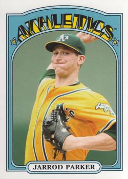 #12 Jarrod Parker - Oakland Athletics - 2013 Topps Archives Baseball