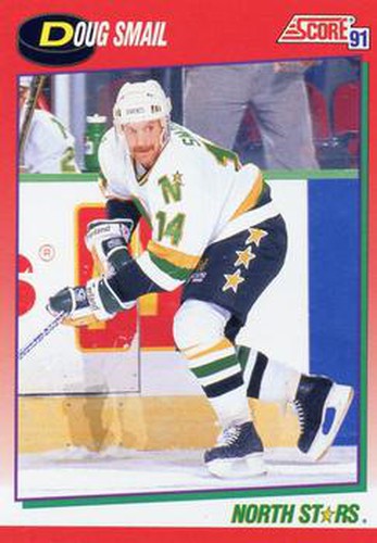 #12 Doug Smail - Minnesota North Stars - 1991-92 Score Canadian Hockey