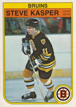 #12 Steve Kasper - Boston Bruins - 1982-83 O-Pee-Chee Hockey