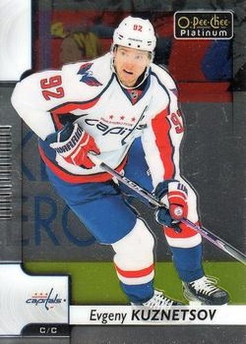 #12 Evgeny Kuznetsov - Washington Capitals - 2017-18 O-Pee-Chee Platinum Hockey