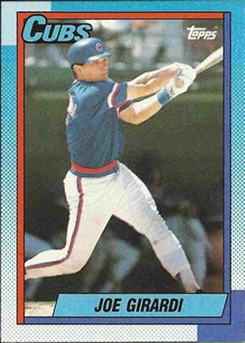 #12 Joe Girardi - Chicago Cubs - 1990 Topps Baseball