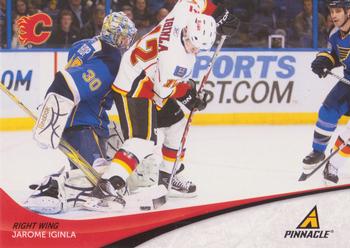 #12 Jarome Iginla - Calgary Flames - 2011-12 Panini Pinnacle Hockey