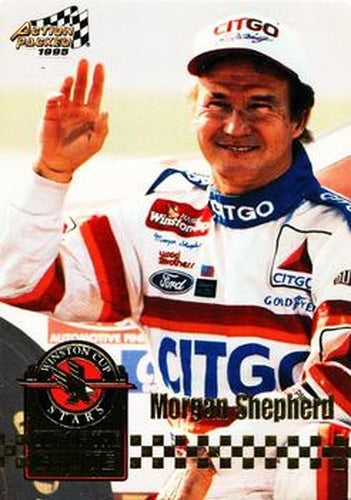 #12 Morgan Shepherd - Wood Brothers Racing - 1995 Action Packed Winston Cup Stars Racing