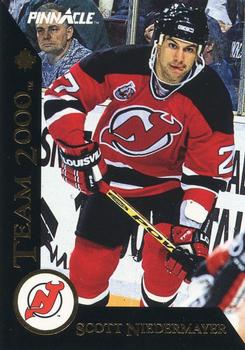 #12 Scott Niedermayer - New Jersey Devils - 1992-93 Pinnacle Canadian Hockey - Team 2000