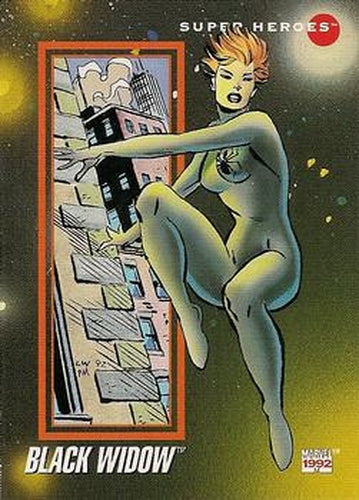 #12 Black Widow - 1992 Impel Marvel Universe